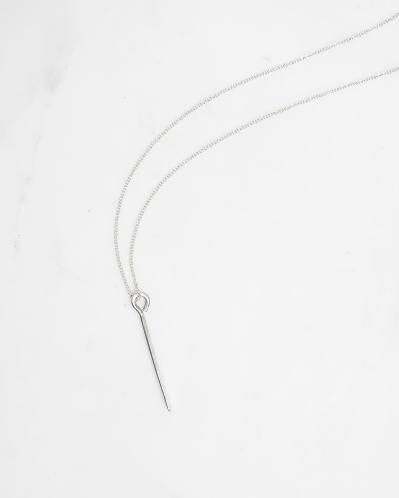 Sterling Silver Fringe Necklace
