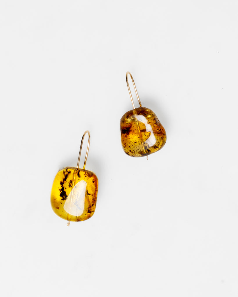 Two Marigolds Drop Earrings