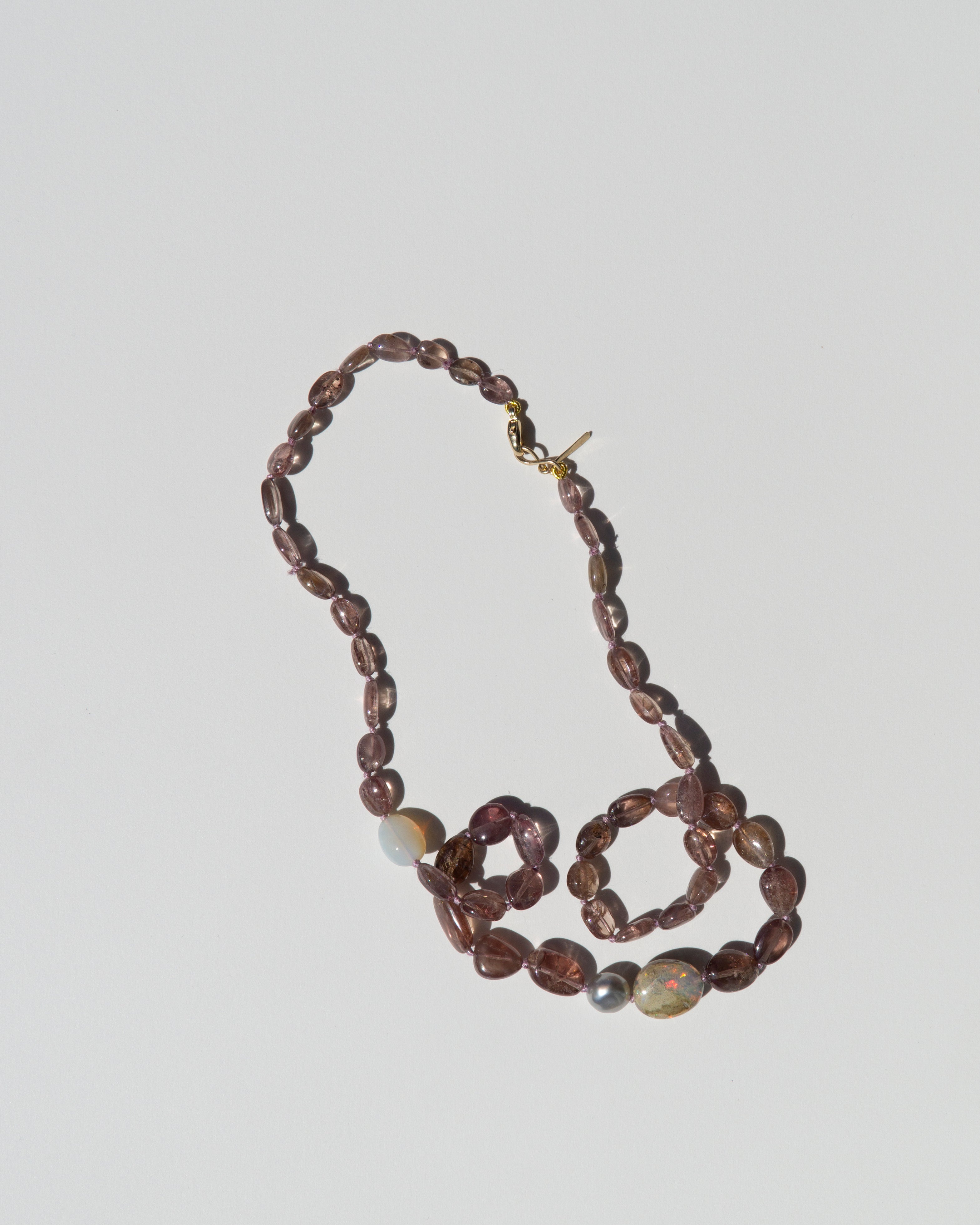 14K Burl Layering Necklace
