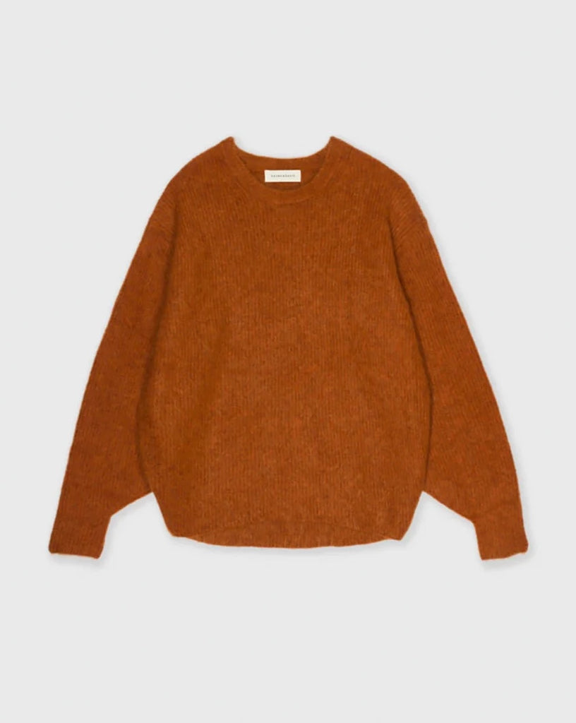 Sayaka Davis -  Cocoon Sweater in Cognac