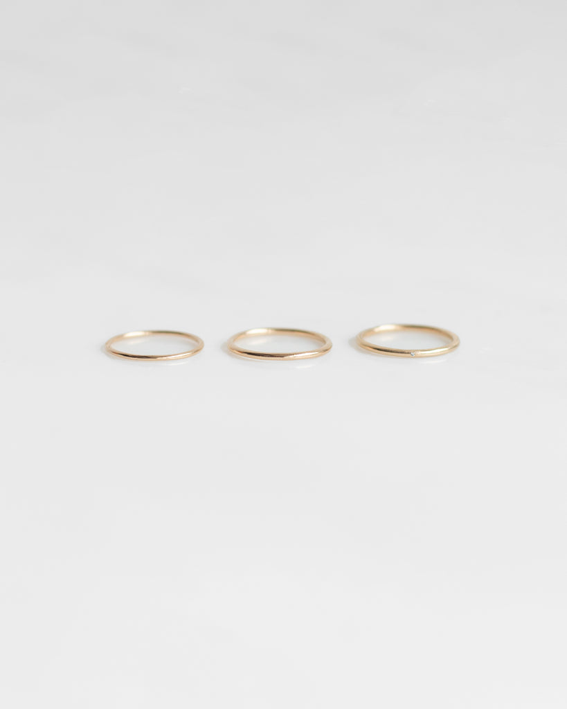 14K Simple Band