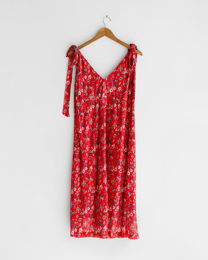 No.6 - Seine Dress in Red Wisteria