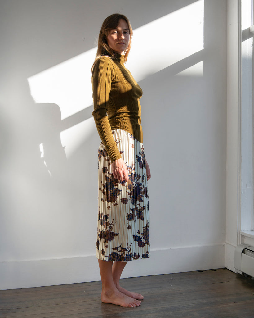 No. 6 - Kotomi Skirt in Cream Brighton Floral
