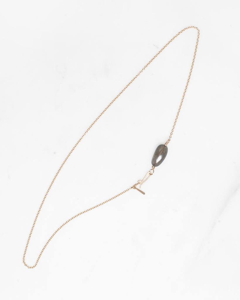 14K Labradorite Chain Necklace