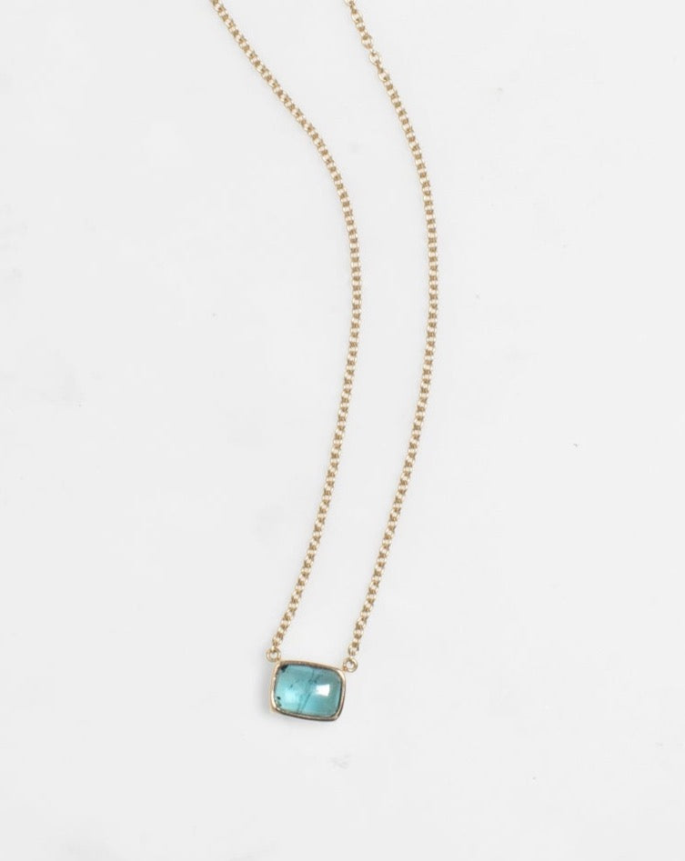 14K Blue Spruce Necklace