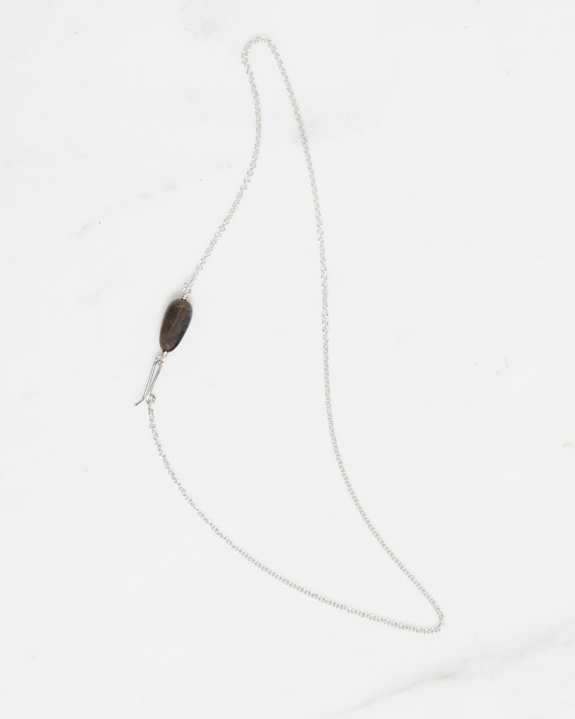 Sterling Labradorite Chain Necklace