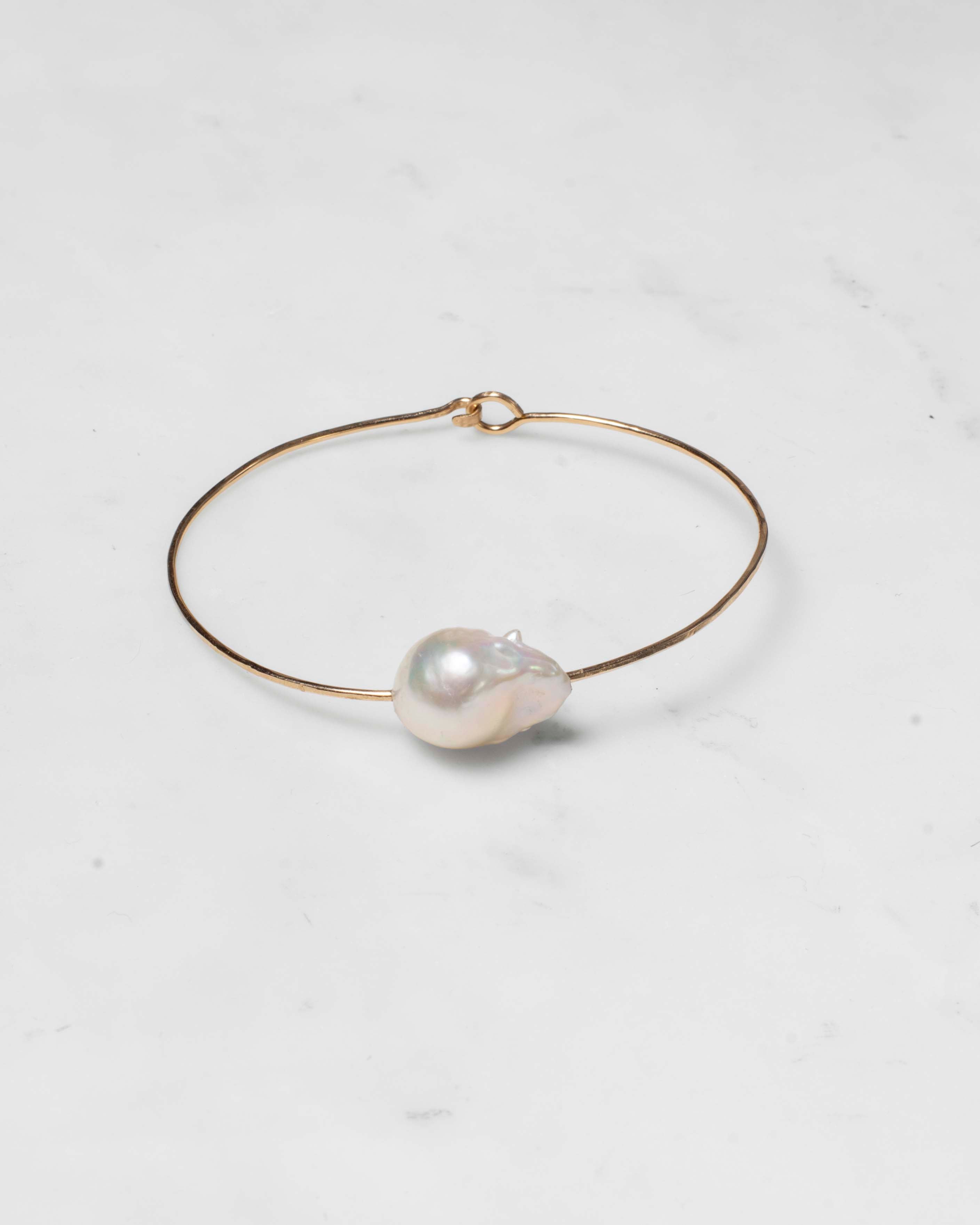 Baroque Pearl Cuff Bracelet