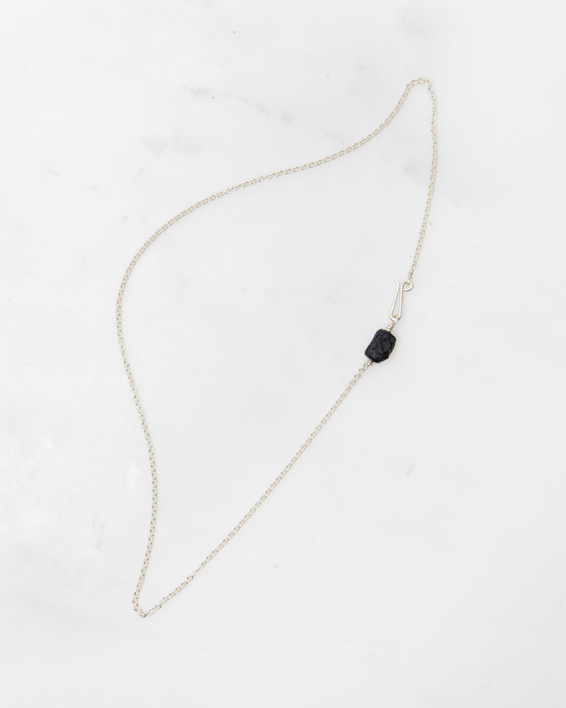 Sterling Pyrite Chain Necklace