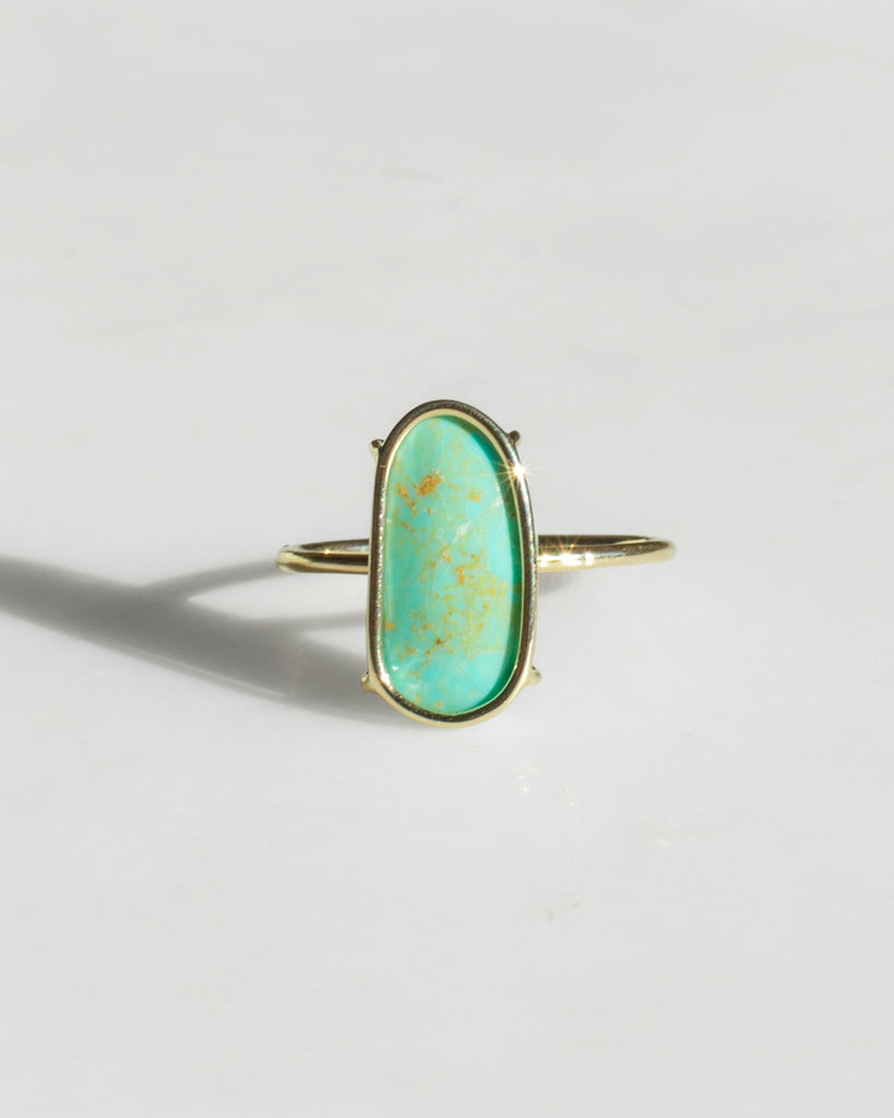 14K Prickly Pear Floating Ring