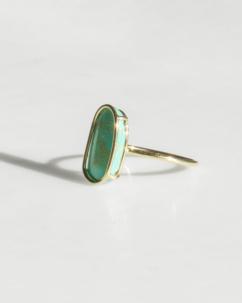 14K Prickly Pear Floating Ring