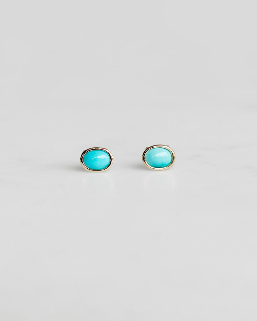 Turquoise Floating Studs
