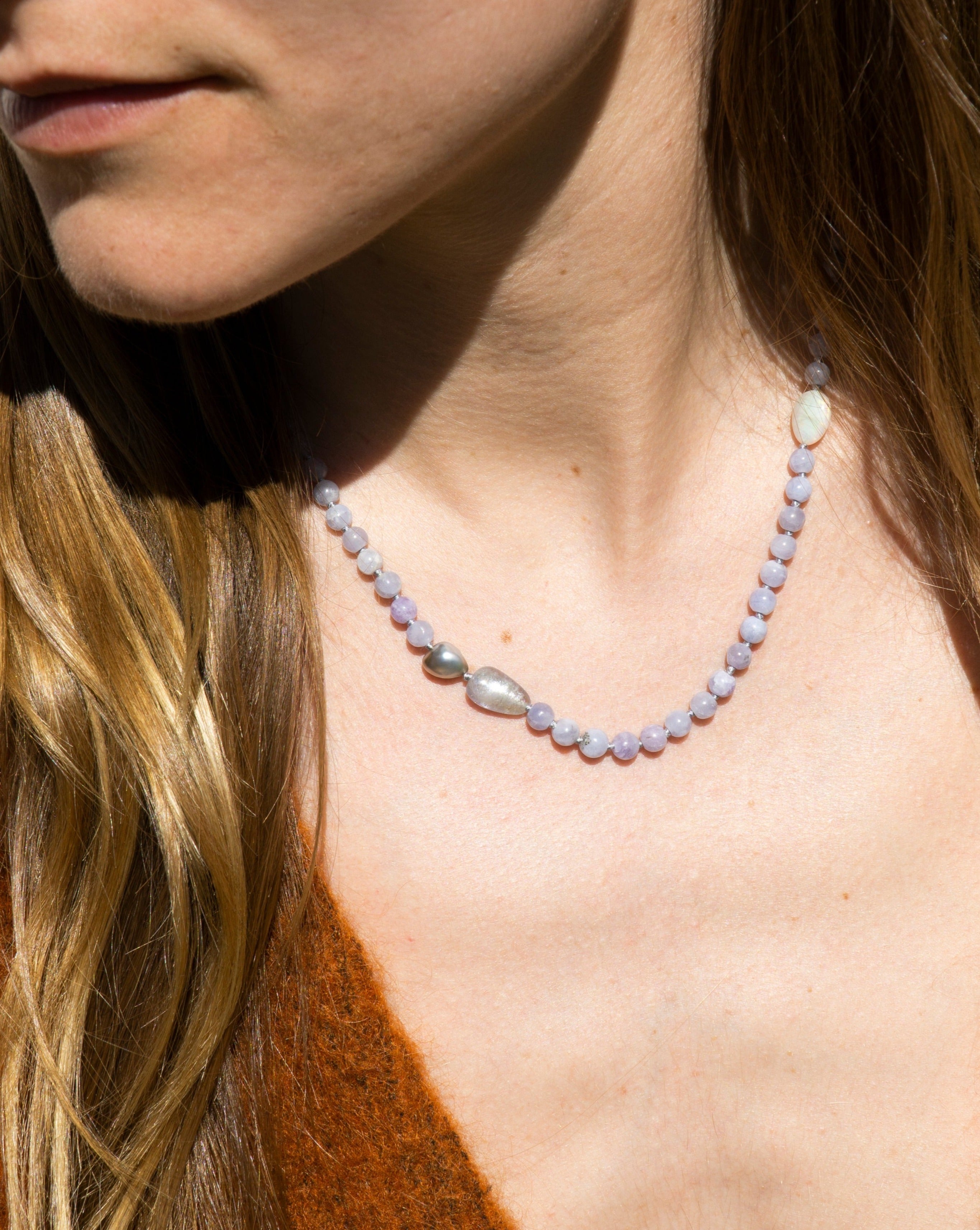 14K First Lilac Layering Necklace
