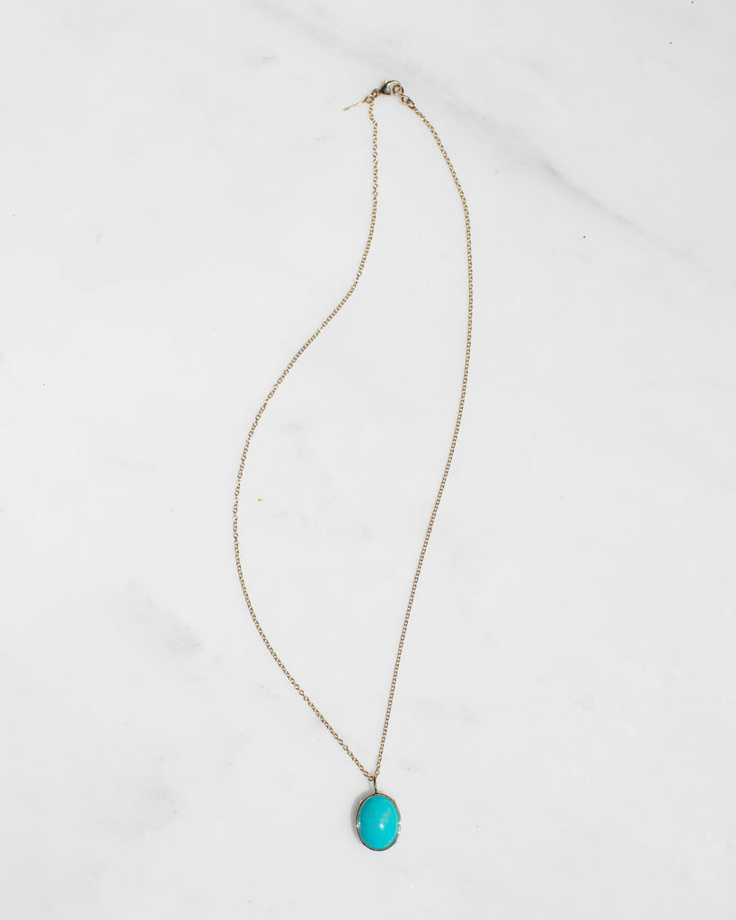 Turquoise Floating Necklace