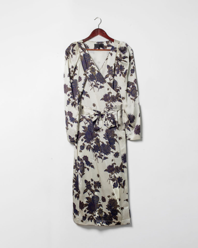 No. 6 - Franca Dress in Cream Brighton Floral – Mary MacGill