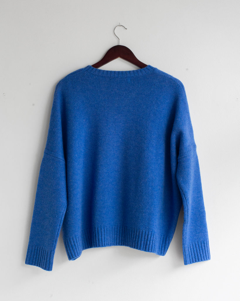 Organic by John Patrick - Wide Pullover in Lapis