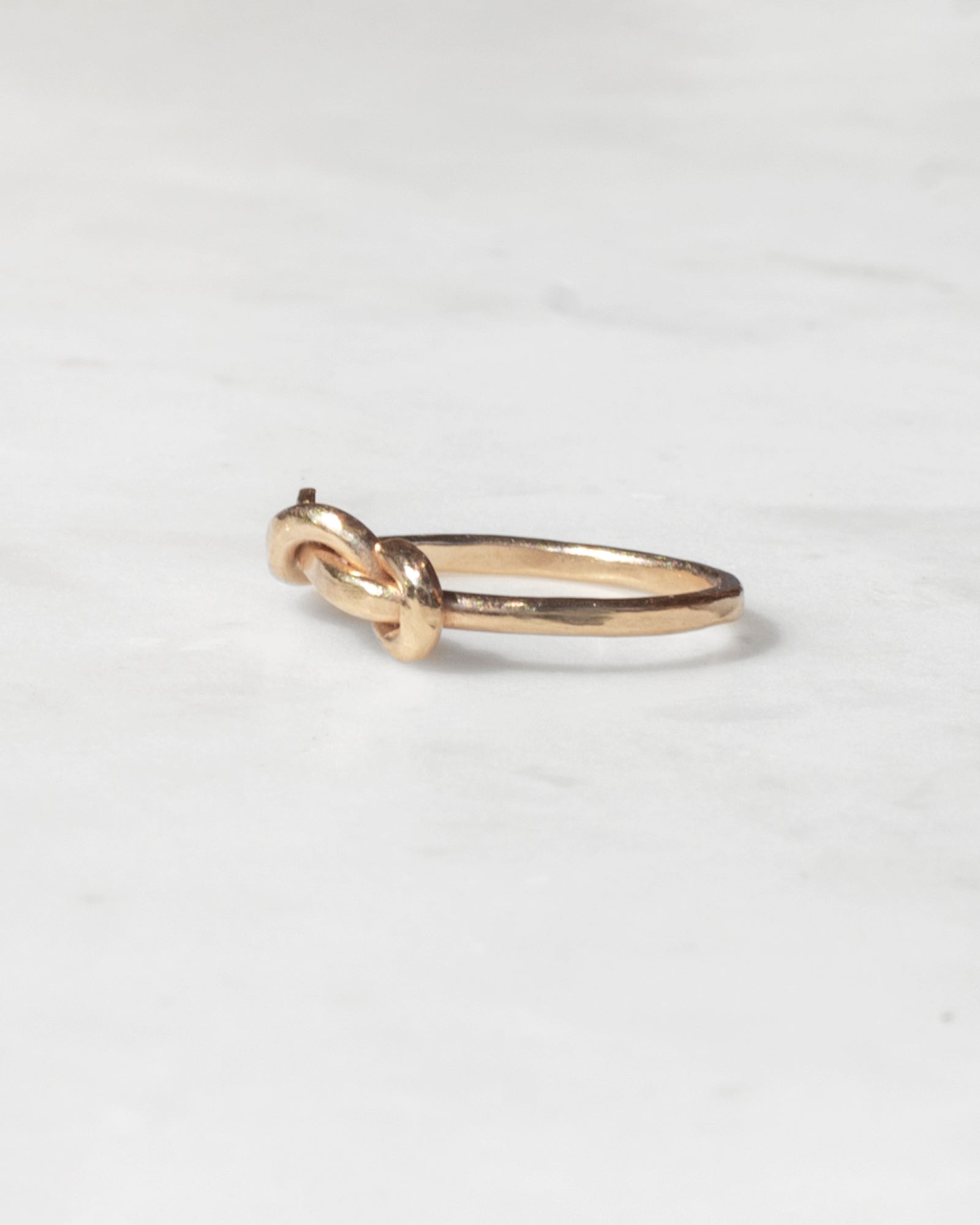 14K Thick Knot Ring