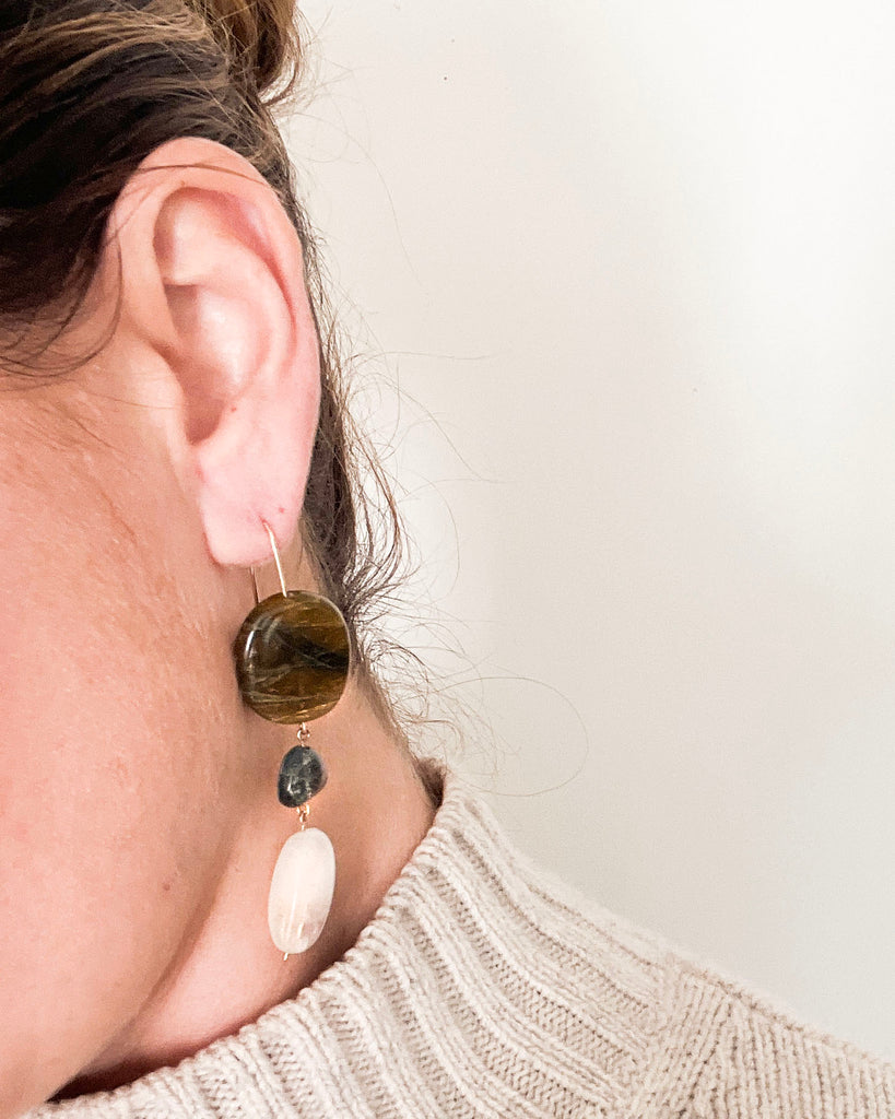 Cattail Cascade Earrings