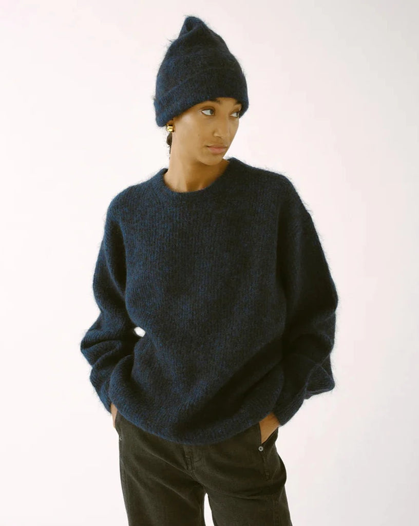 Sayaka Davis - Cocoon Sweater in Indigo