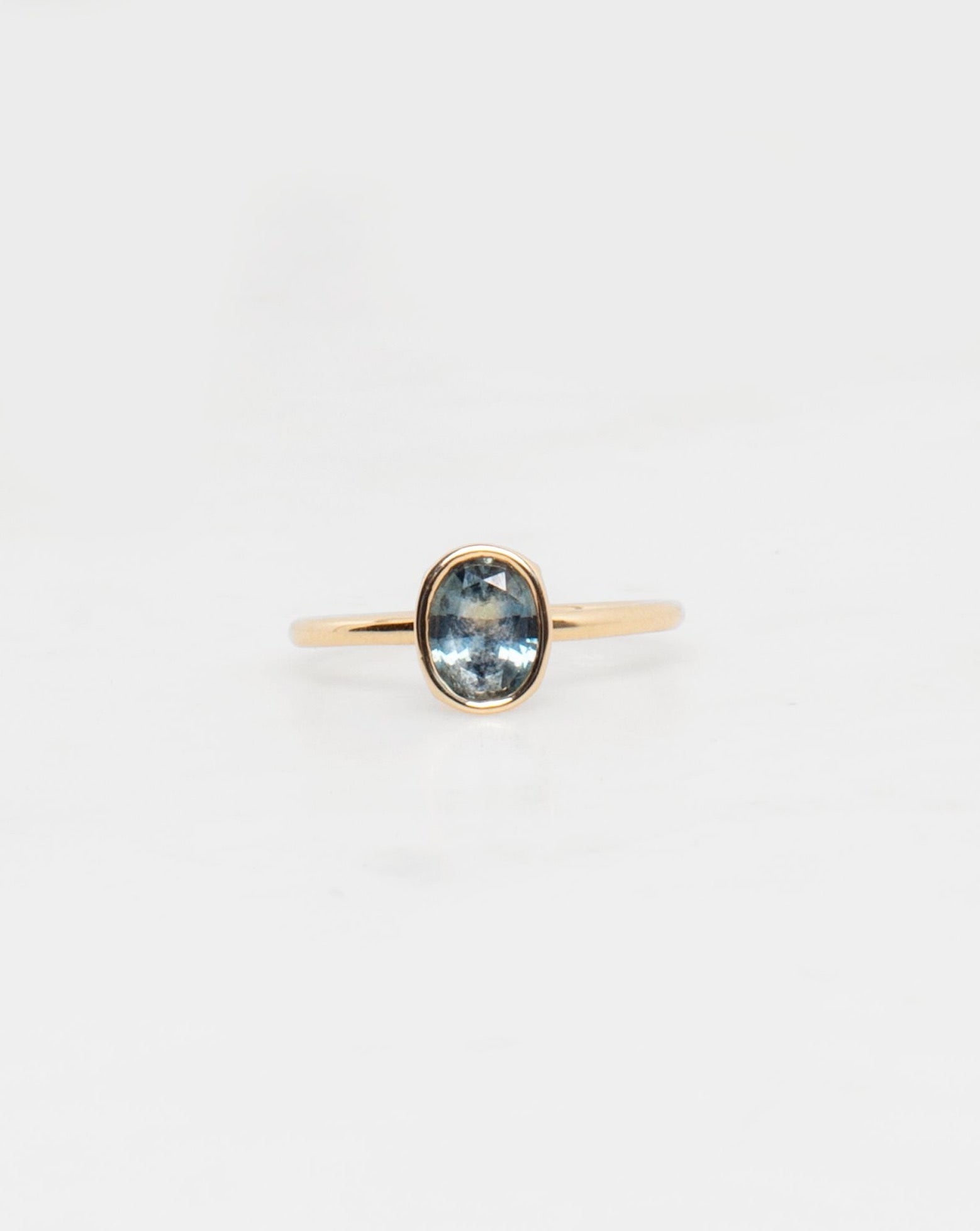 Petrichor Sapphire Floating Ring