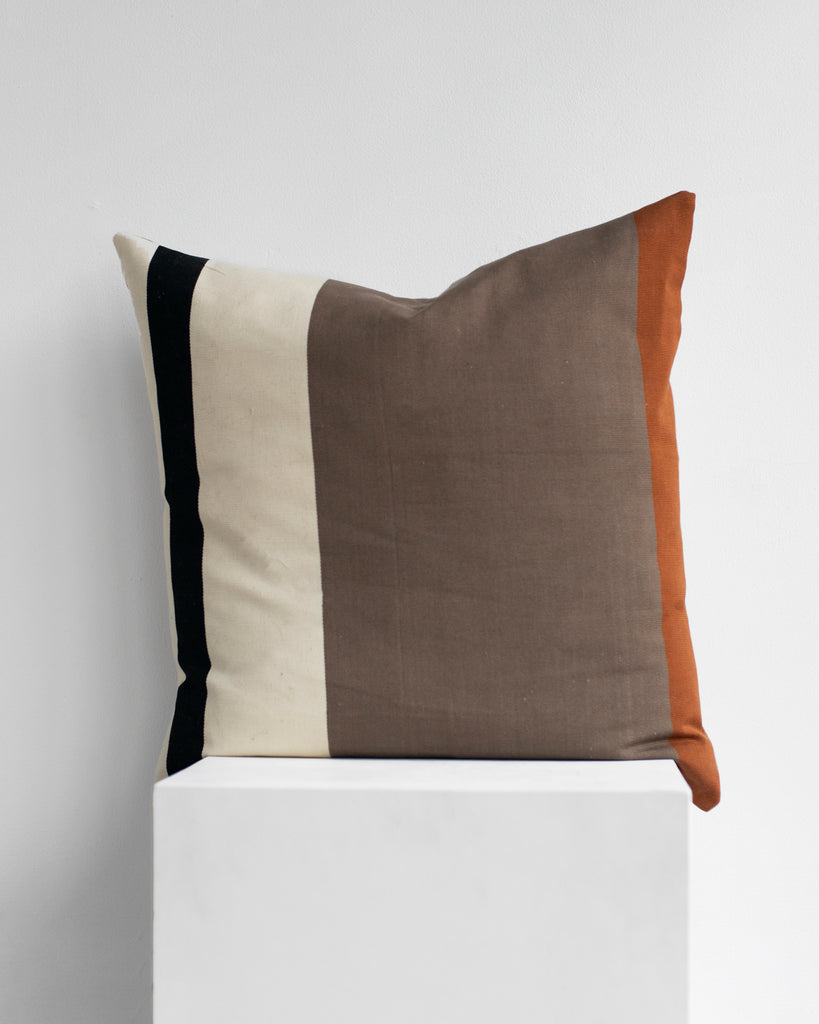 D. Bryant Archie - Otti Pillow in Black and Tan