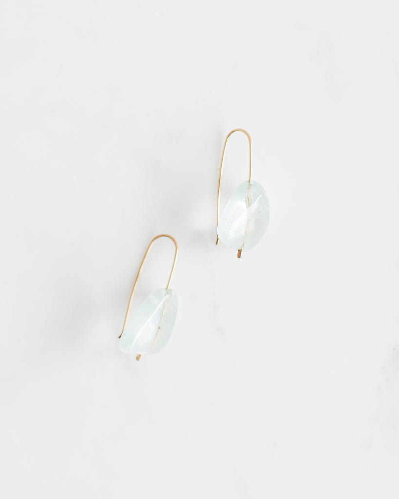 Light Aquamarine Drop Earrings