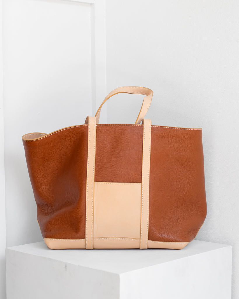 Leather Icon Shopper Tote, Handbags