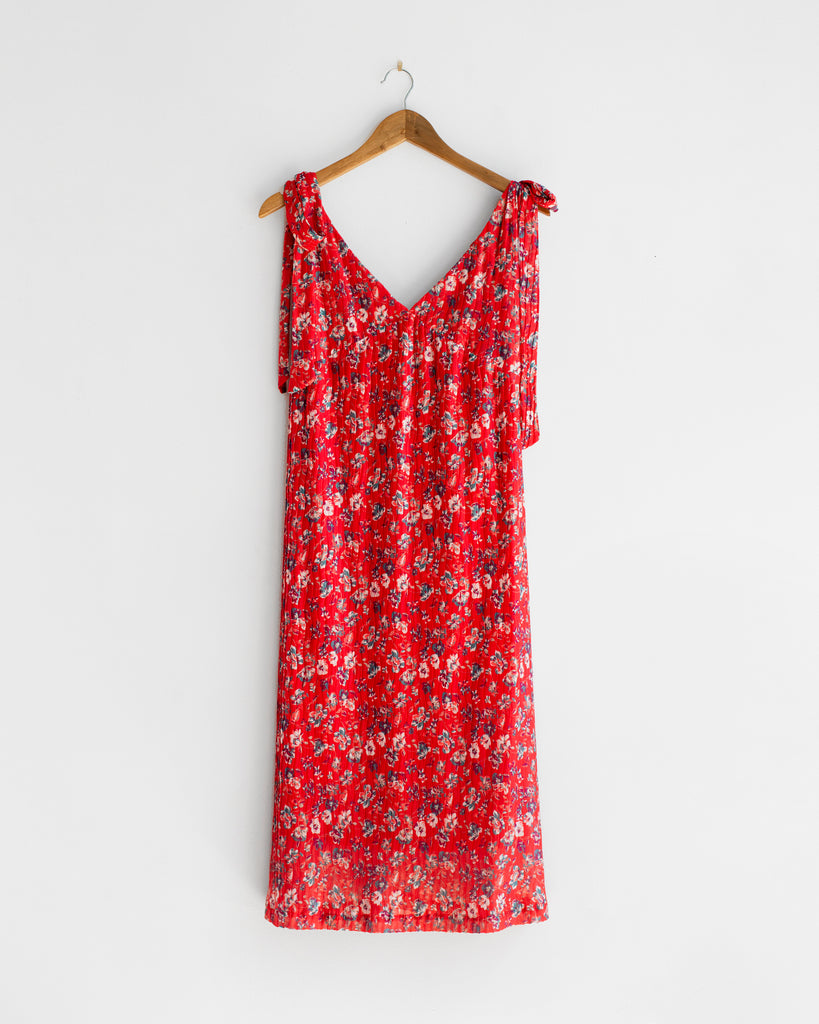 No.6 - Seine Dress in Red Wisteria