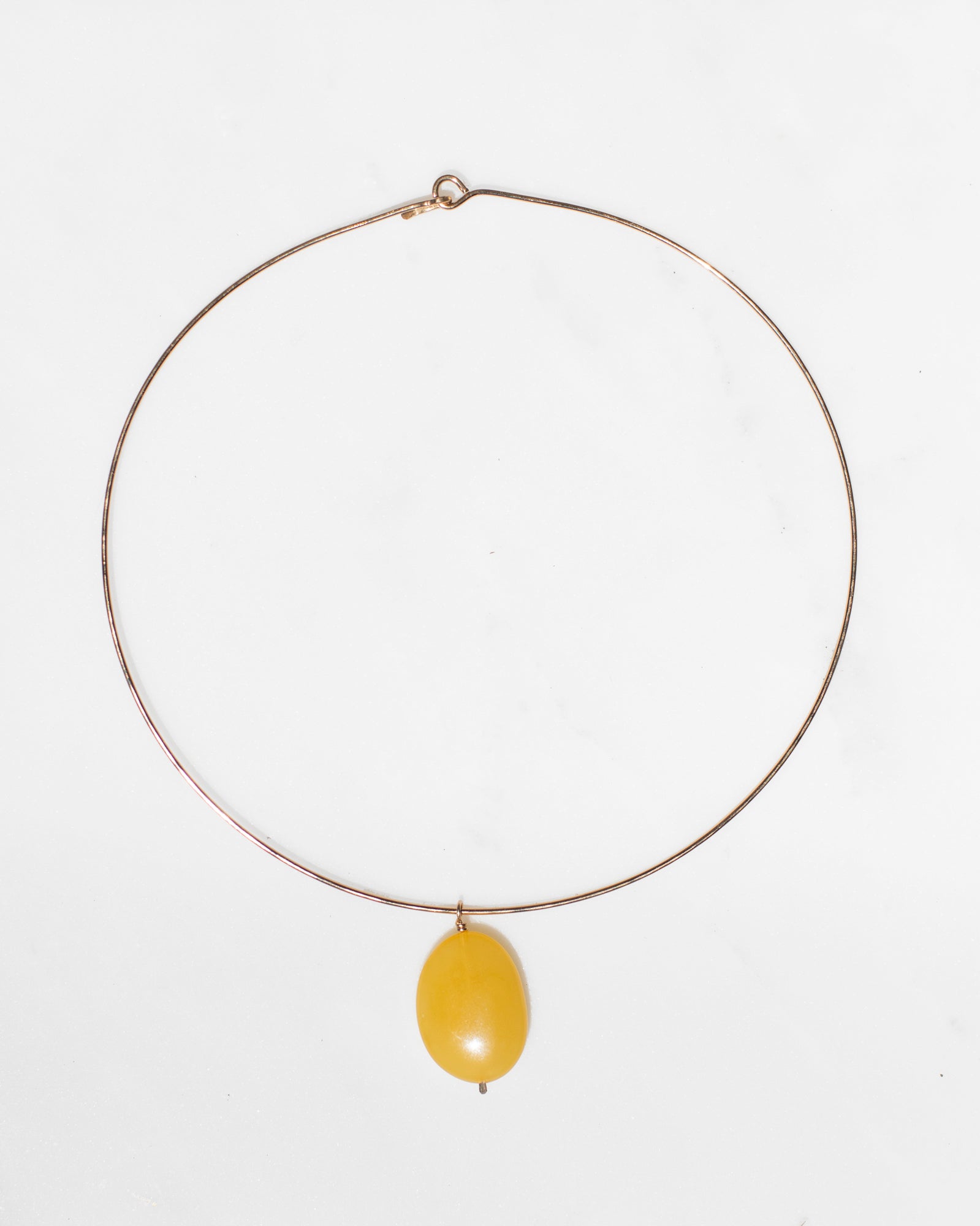 Lemon Amber Drop Collar