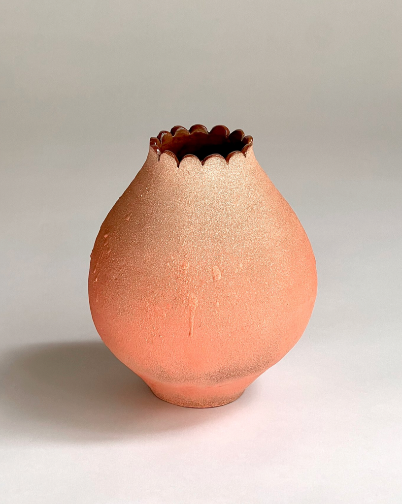 Emberken - Scalloped Sunset Vase